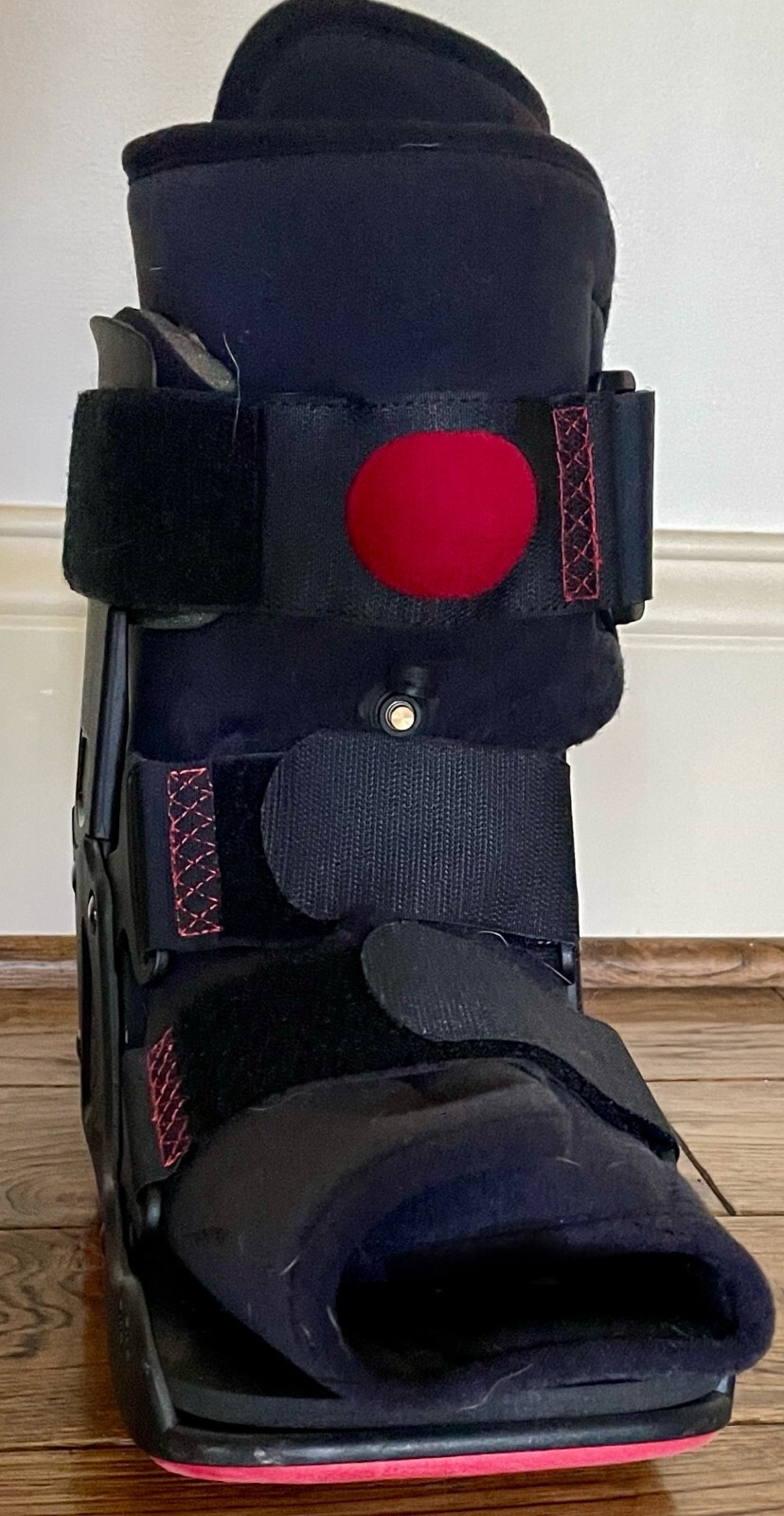 Procare XCELTRAX Boot Tall Ankle Foot Leg Size M Large Black Red