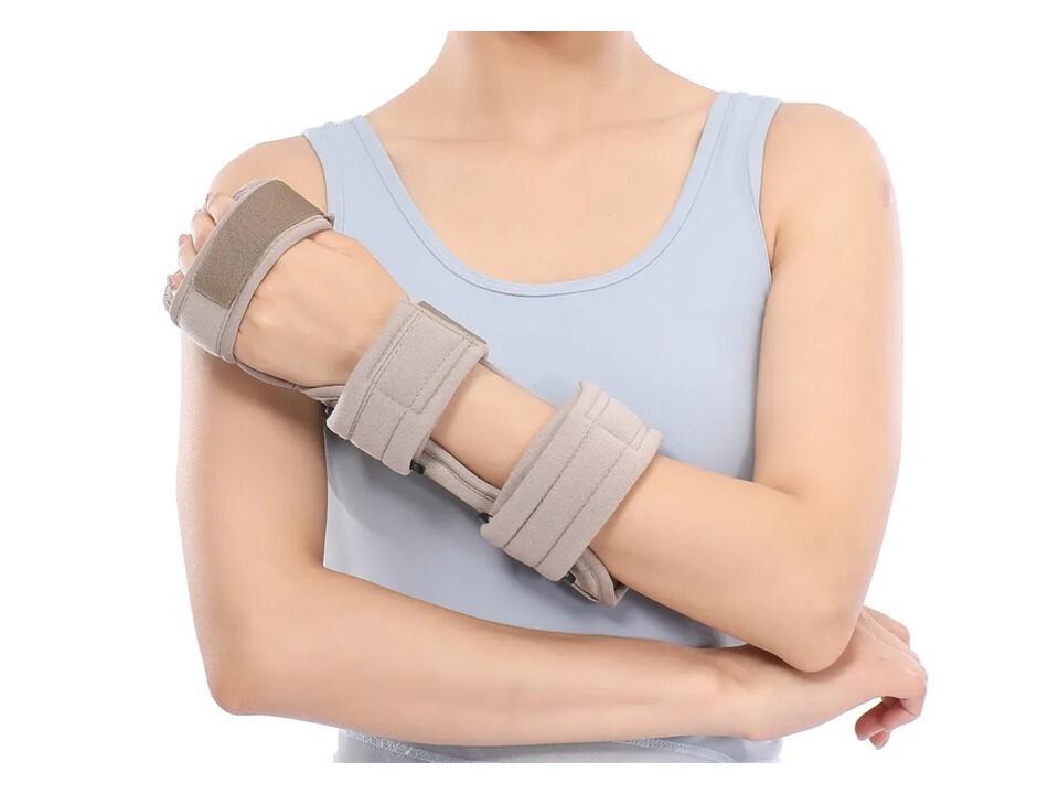 Stroke Hand Brace Support 4 Finger Splint Soft Professional Resting Hand HWO CTS