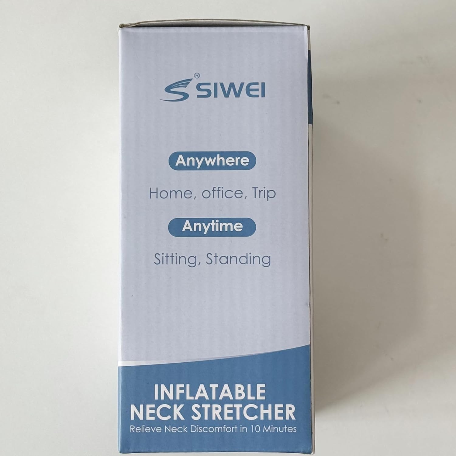 S Cervical Neck Traction Device for Instant 12 Inches to 17 inches, S. Gray