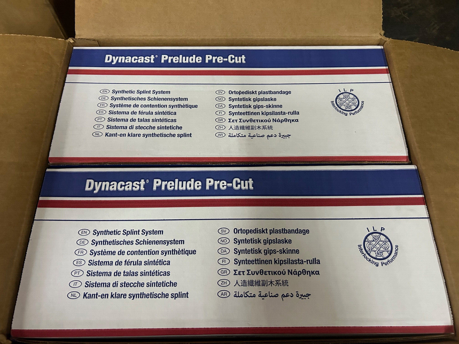16x Dynacast 4″ x 30″ Prelude Pre-Cut May 2025 Synthetic Splint System 47226-00