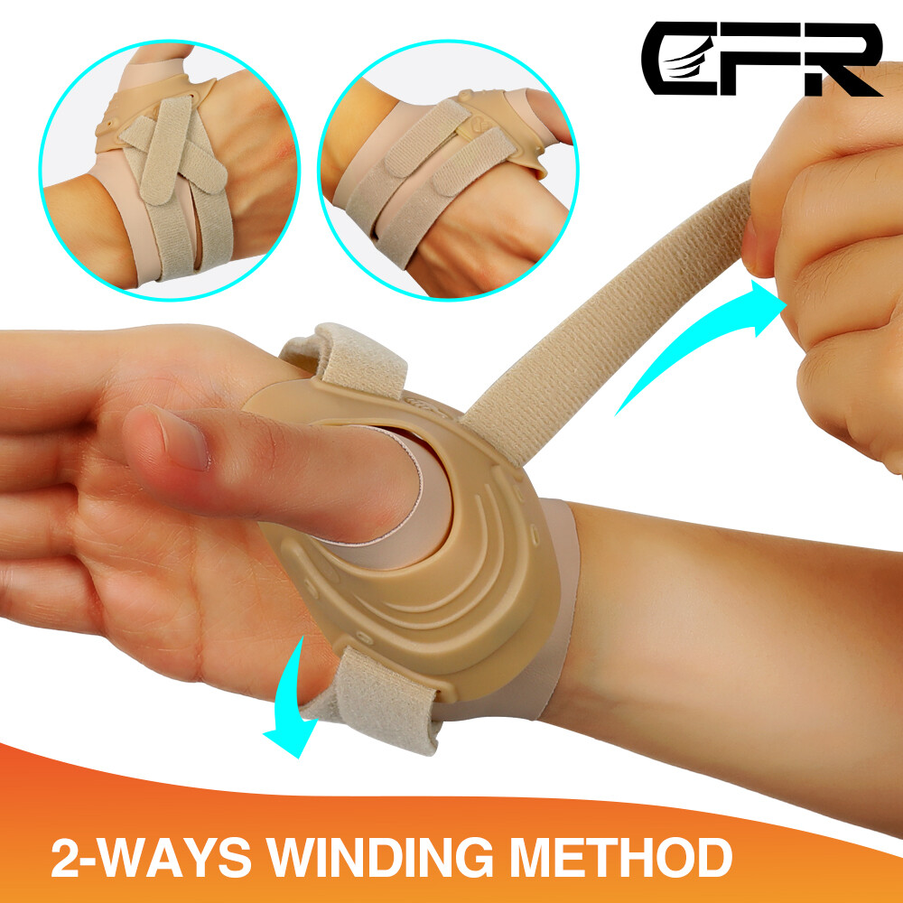 Left Right Adjustable Thumb Support Brace CMC Joint Protector Hand Immobilizer