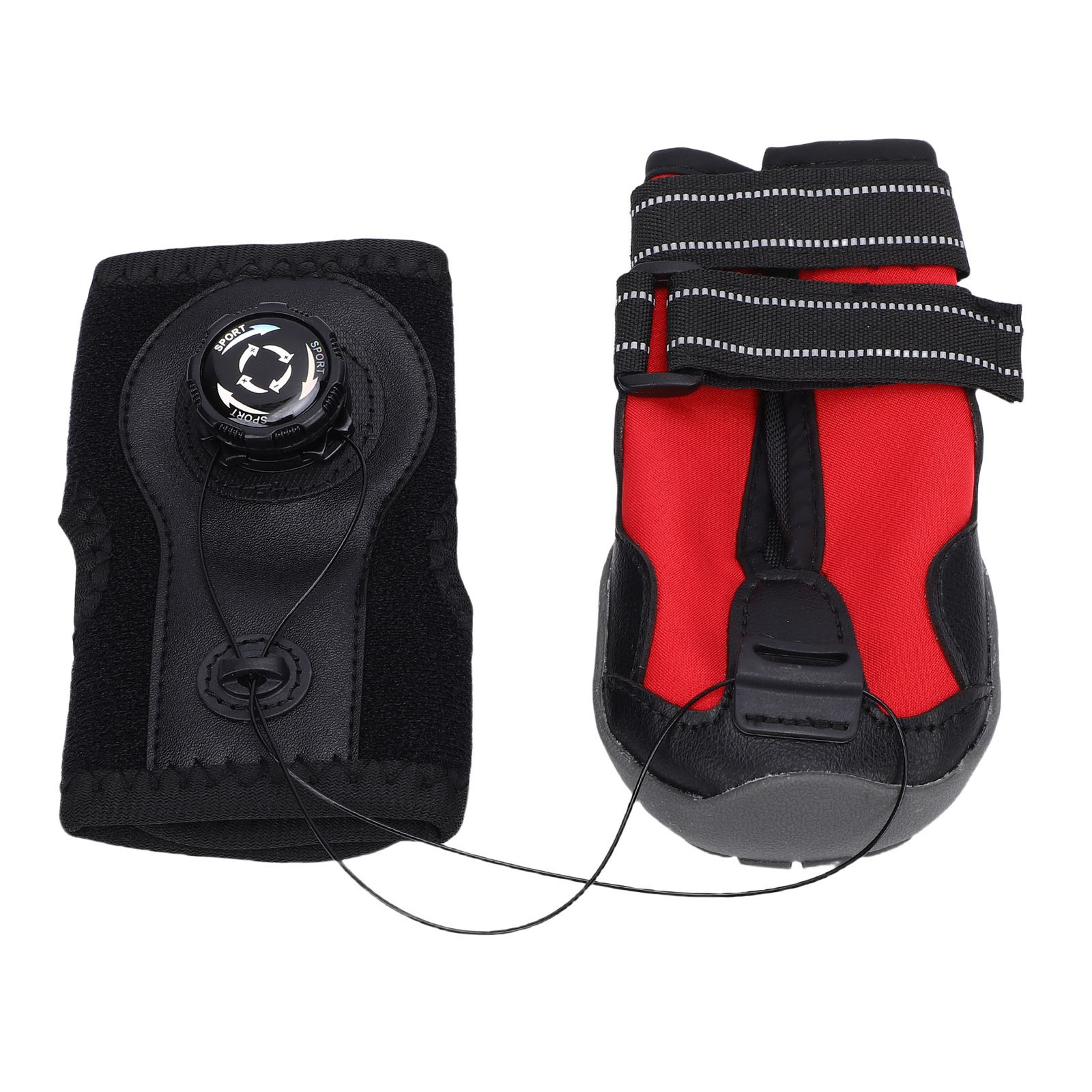 XL Dog Foot Brace Integrated Abrasion Proof Non Slip Sole Bottom Dog Boot