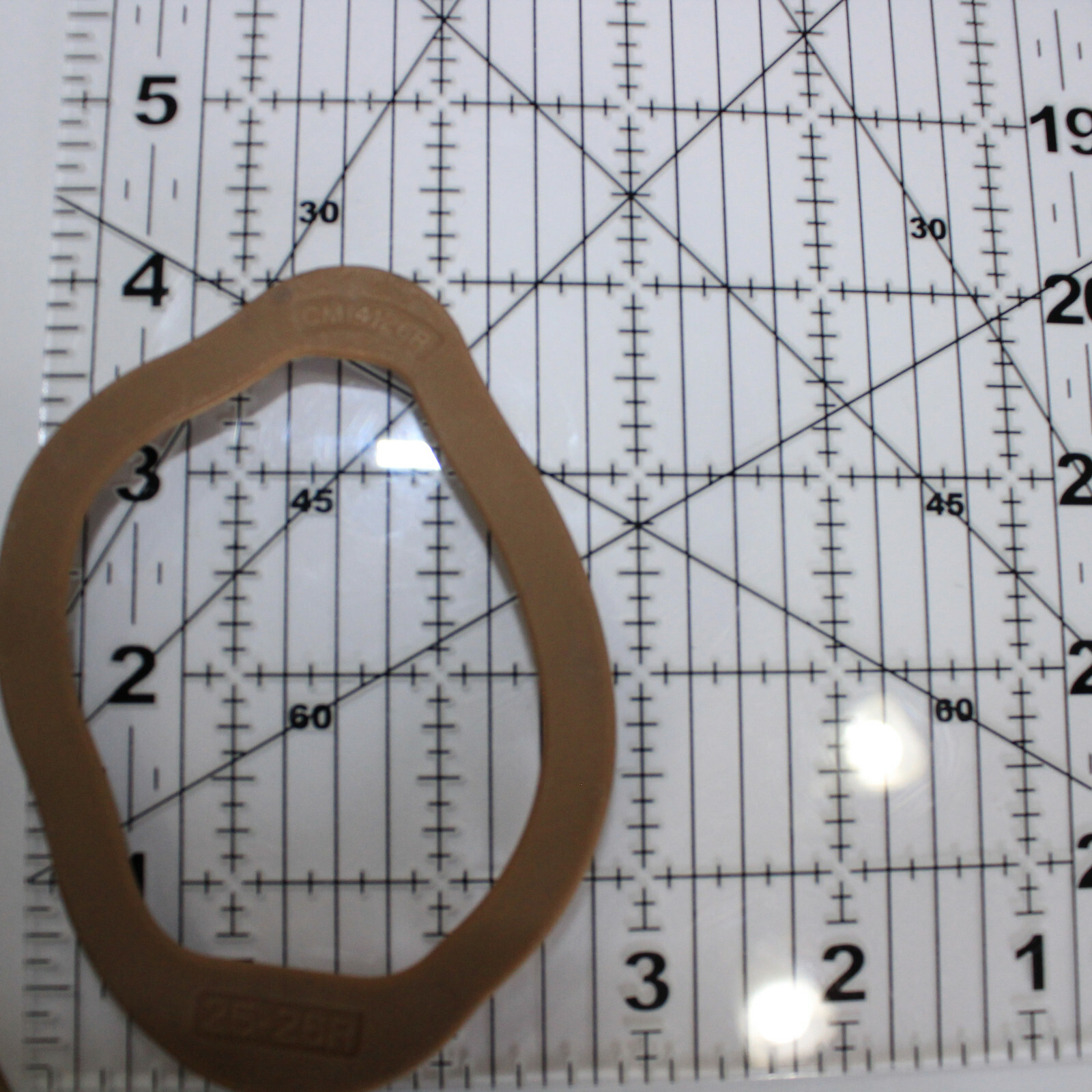 OSSUR PROSTHETIC FOOT SHELL COLLAR BROWN Sz 25-26 CM14126 RIGHT FOOT – MINT COND
