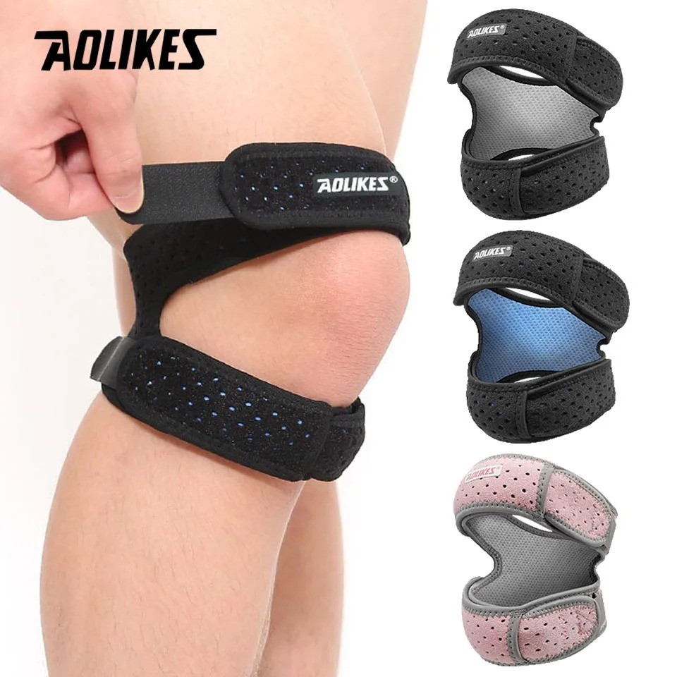 1PCS New Adjustable Patella Knee Strap Knee Brace Support for Running Jumper Ten