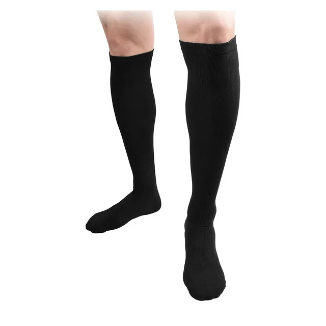6 Pairs Compression 15-20mmHg Graduated Support Socks Calf Mens Womens S/M/L/XL