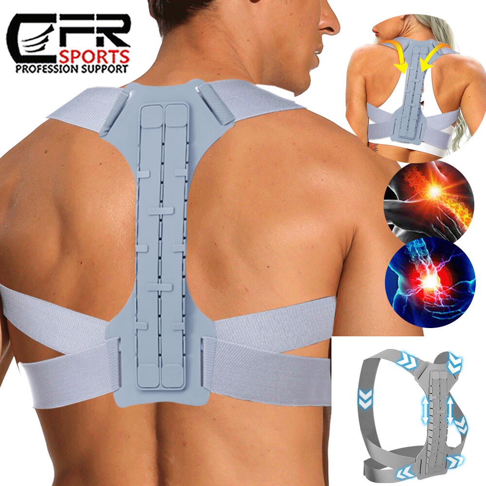 Posture Corrector Men Women Back Brace Clavicle Support Straightener Fortemotus