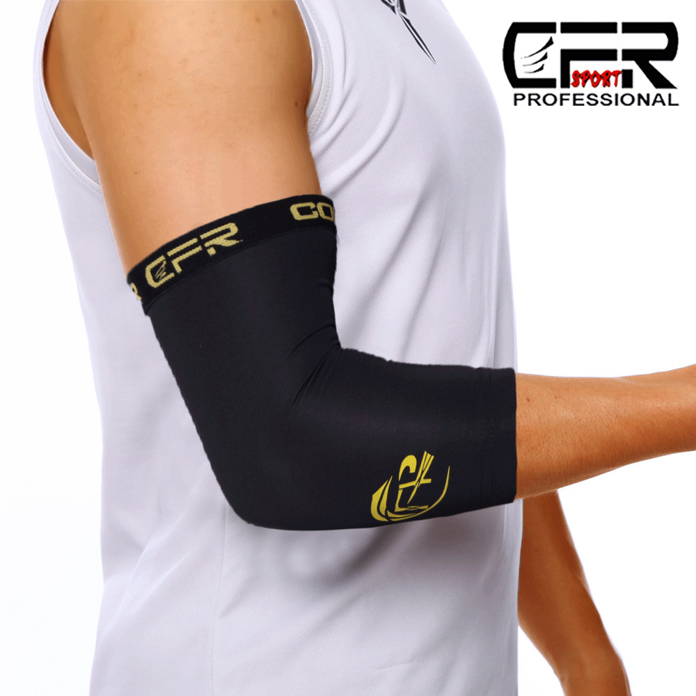 Copper Arm Compression Elbow Sleeve Brace Wrap Support Arthritis Tendonitis Pain