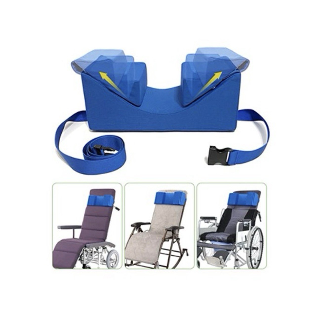 New Neck Stabilizer Head Positioning Pillow Adjustable Support Head Positioner