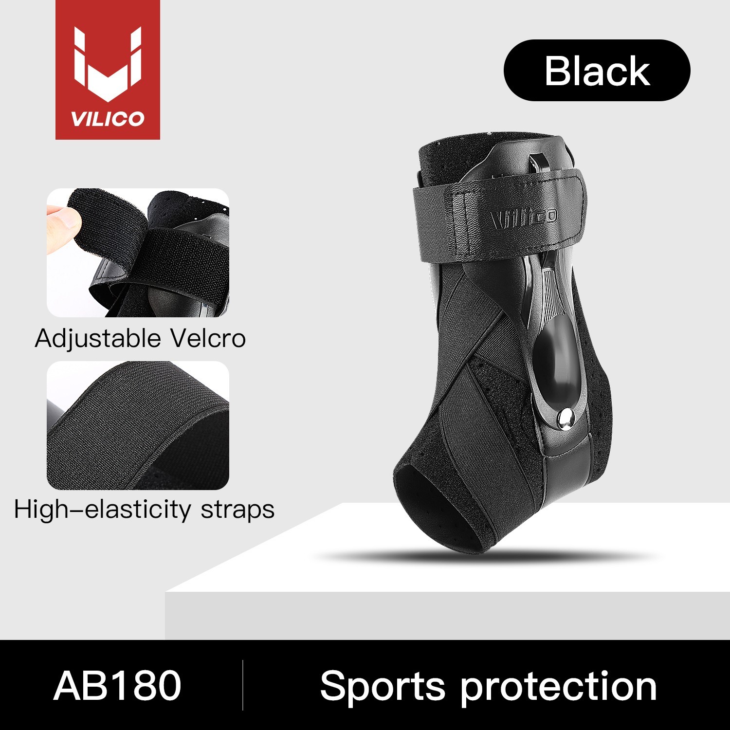 Ankle Brace Sprained Ankle Support with Side Stabilizers Splint Men Women