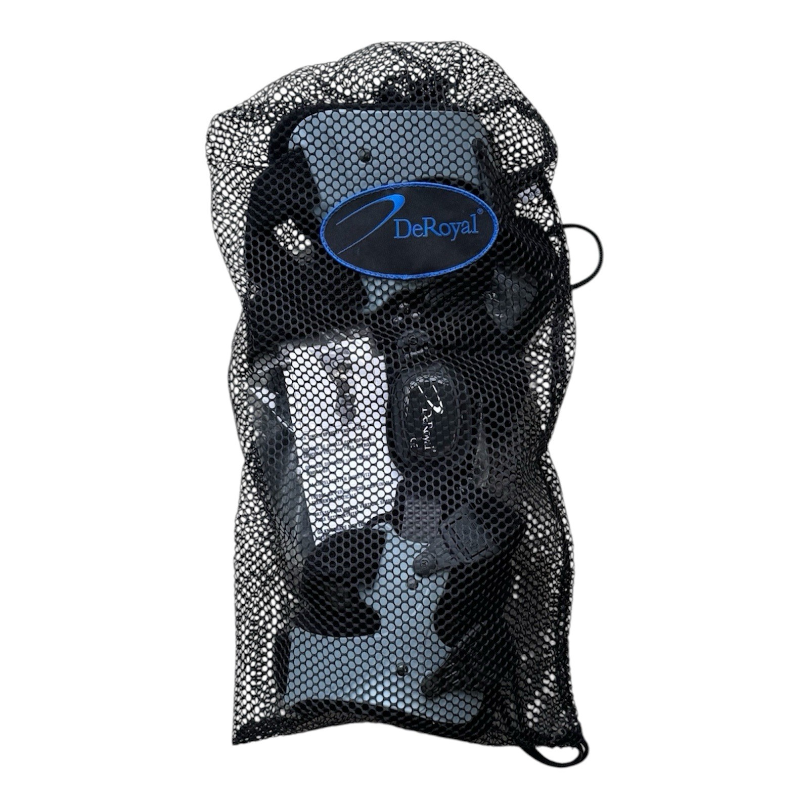 DeRoyal OA Single Upright Knee Brace Stabilization Gray/Black