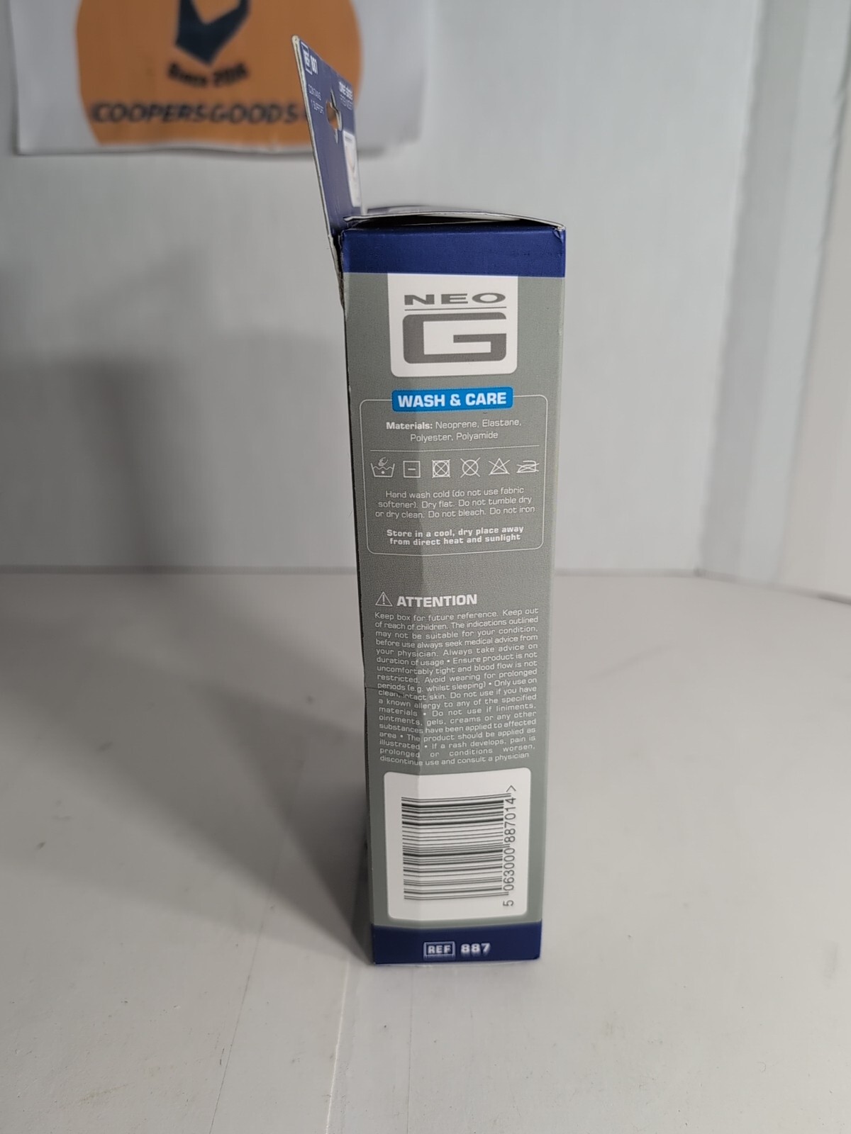 Neo G Ankle Support, Universal Size, REF 887-Damaged Box