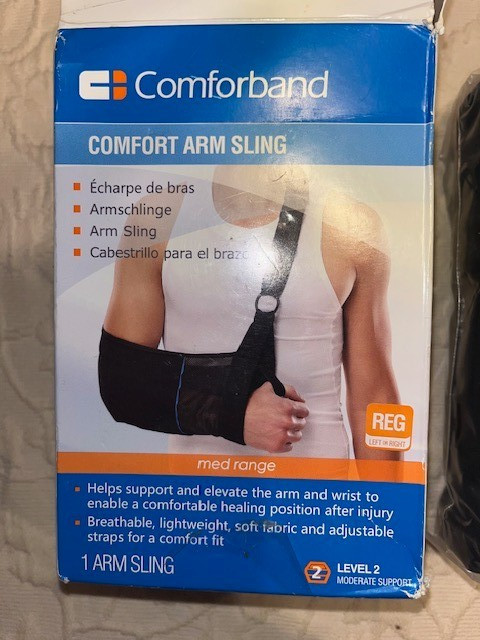 COMFORTBAND COMFORT ARM SLING Left or Right Regular LEVEL 2 SUPPORT NEW Sealed