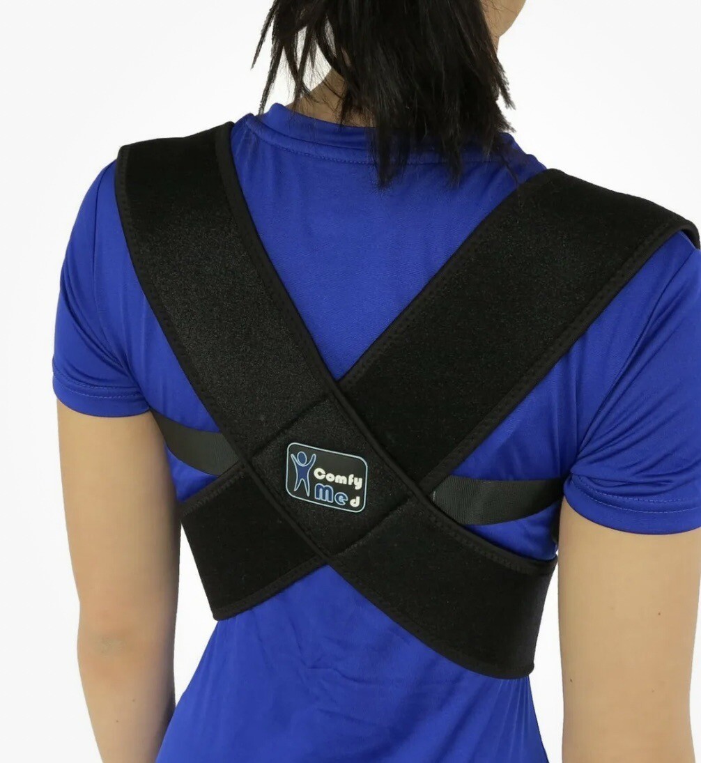 ComfyMed® Posture Corrector Clavicle Support Brace CM-PB16 (REG 29″-40″) Medi…