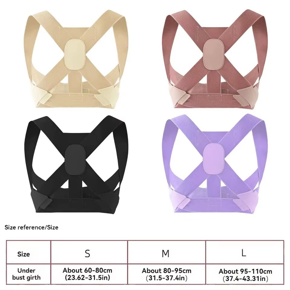 Adjustable Posture Corrector low Back Support Shoulder Brace Belt for Men Women