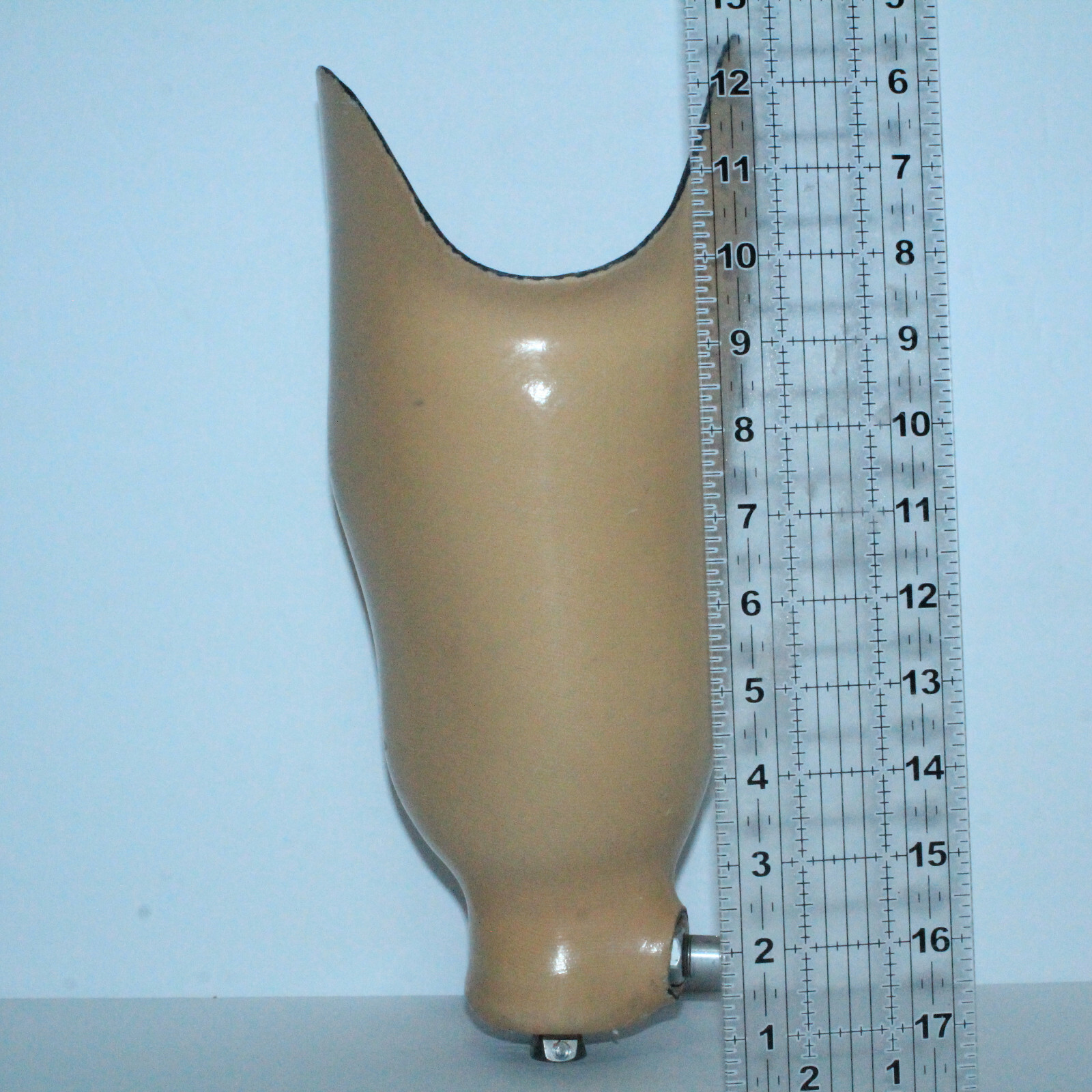 GORGEOUS Above-Knee Large Clean Prosthetic Thigh Socket w Ossur Adapter BASE