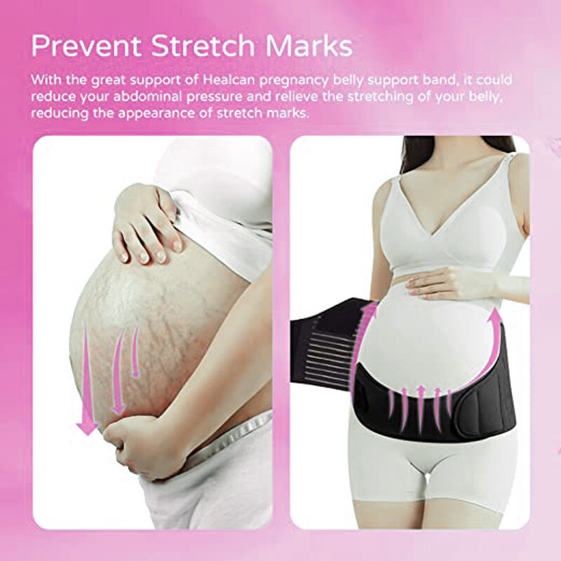 PREGNANCY MATERNITY BELT LUMBAR BACK SUPPORT BAND WAIST BELLY BUMP BRACE STRAP