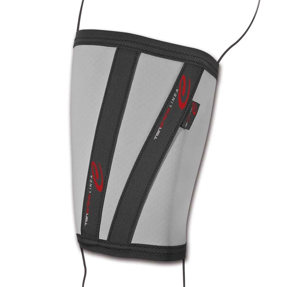 Tenortho Thigh Elastic Thigh Carbon Fiber Thigh & Integrated Taping Grey