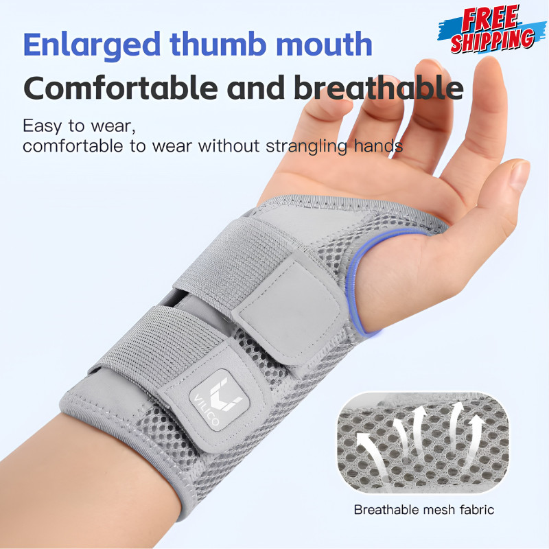Wrist Brace for Carpal Tunnel Adjustable Splint Left Right Hand Support Brace