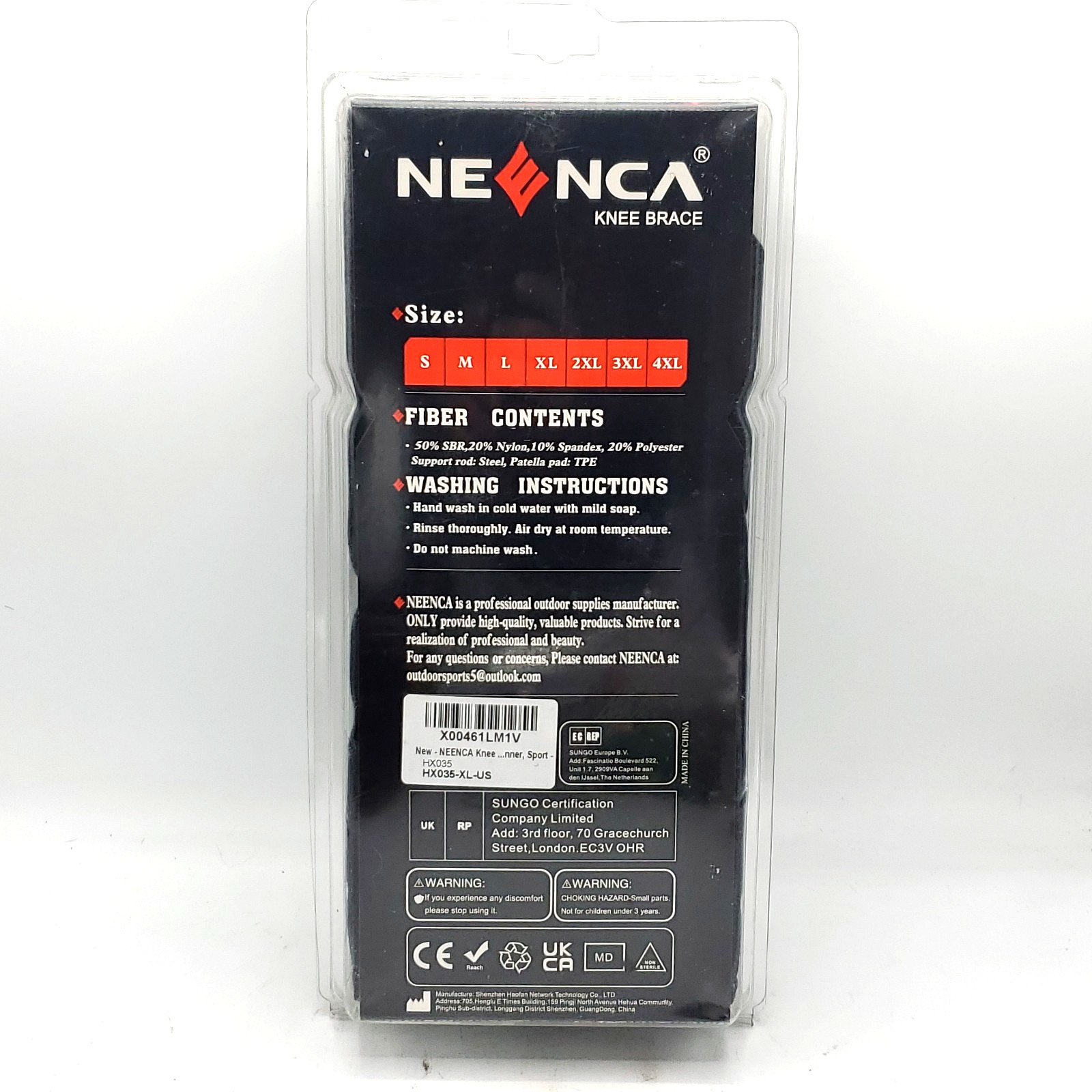 NEENCA Professional Knee Brace Pain hinged Knee Support – HX035 Size XL New