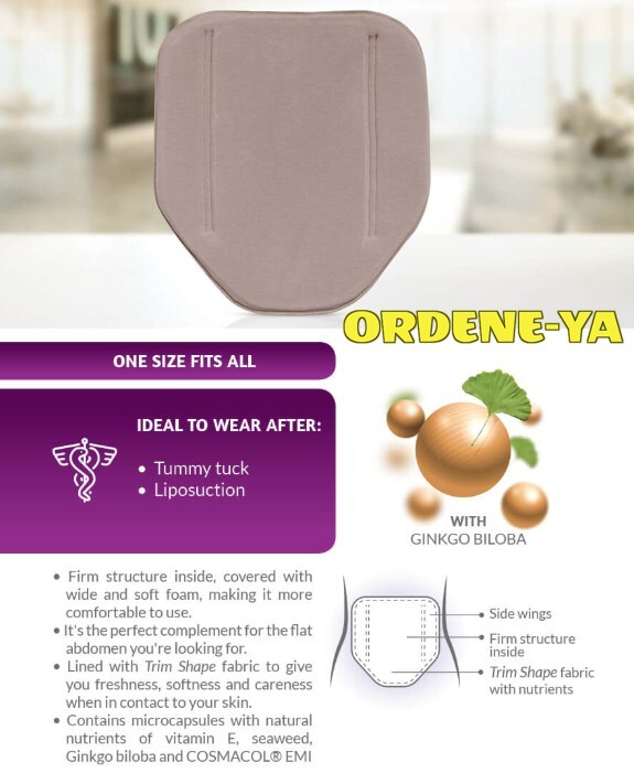 POST SURGICAL LIPO FOAM BOARD ABDOMINAL SURGERY POST PARTUM COMPRESSION TUMMY