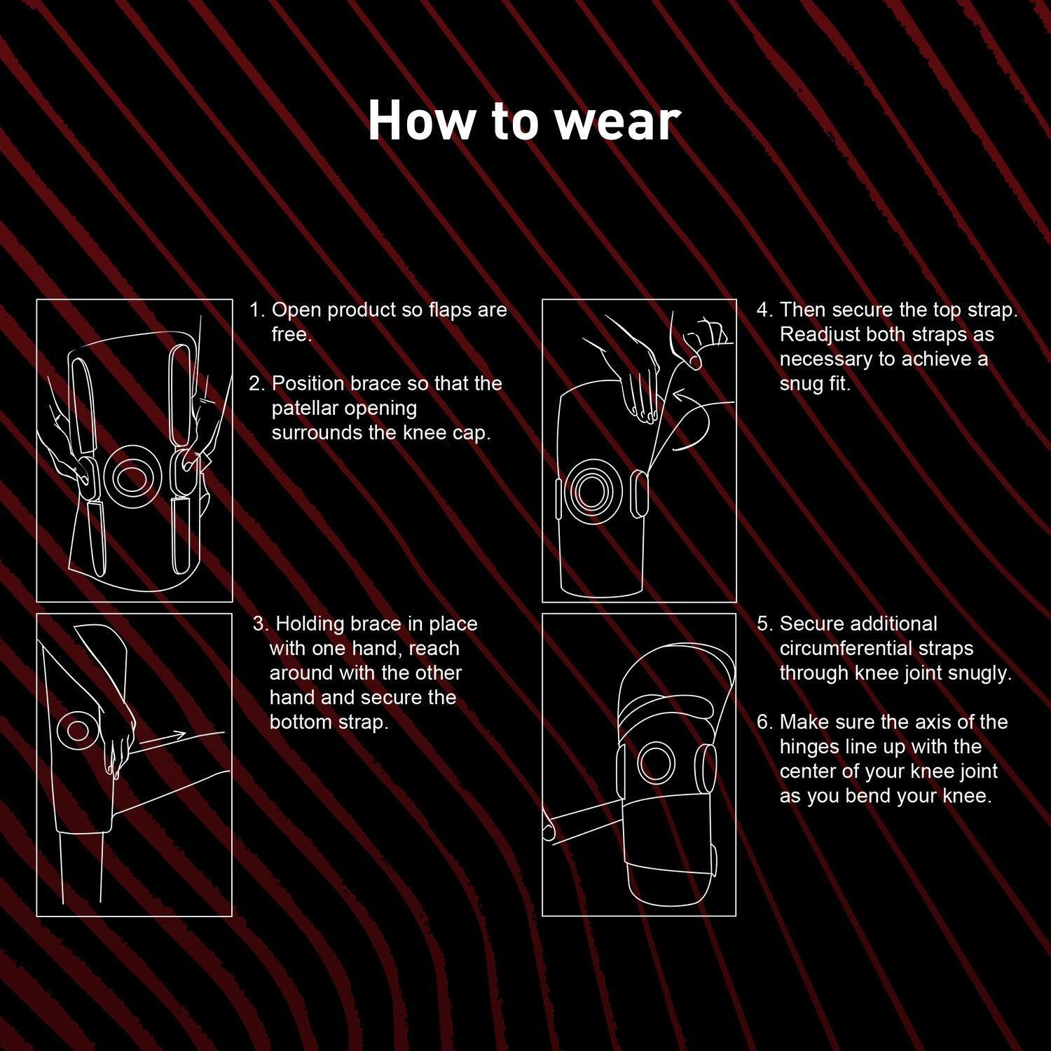 Zoyer Recovery+ Essential Hinged Knee Brace (Universal Fit)