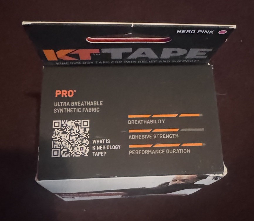 KT Tape Pro Ultra Breathable Synthetic Fabric Hero Pink New