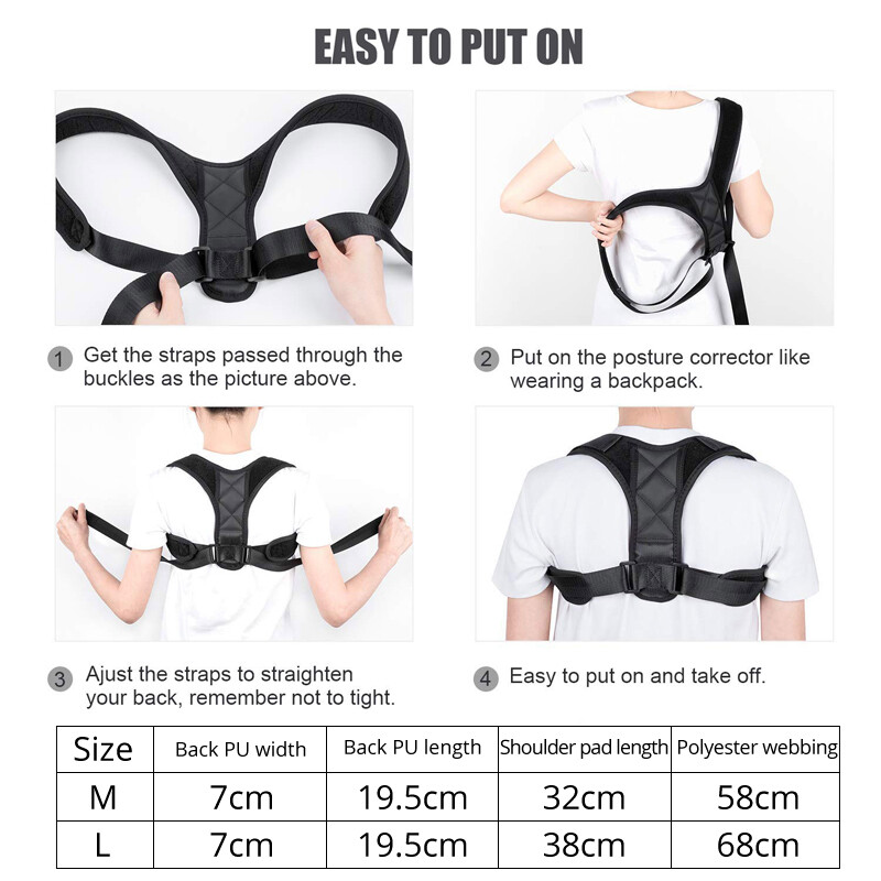 Body Wellness Posture Corrector (Adjustable to All Body Sizes) FREE SHIPPING USA