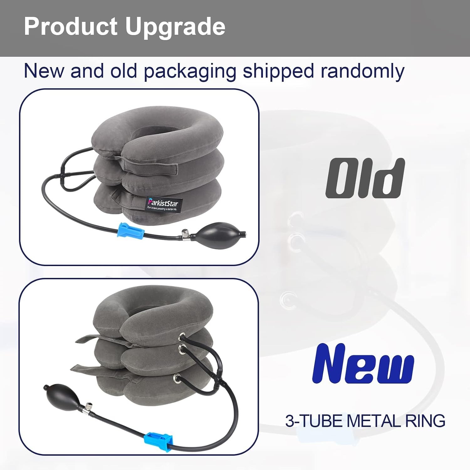 Cervical Neck Traction Device – Quick Inflation to Relieve Neck Pain & Improv…