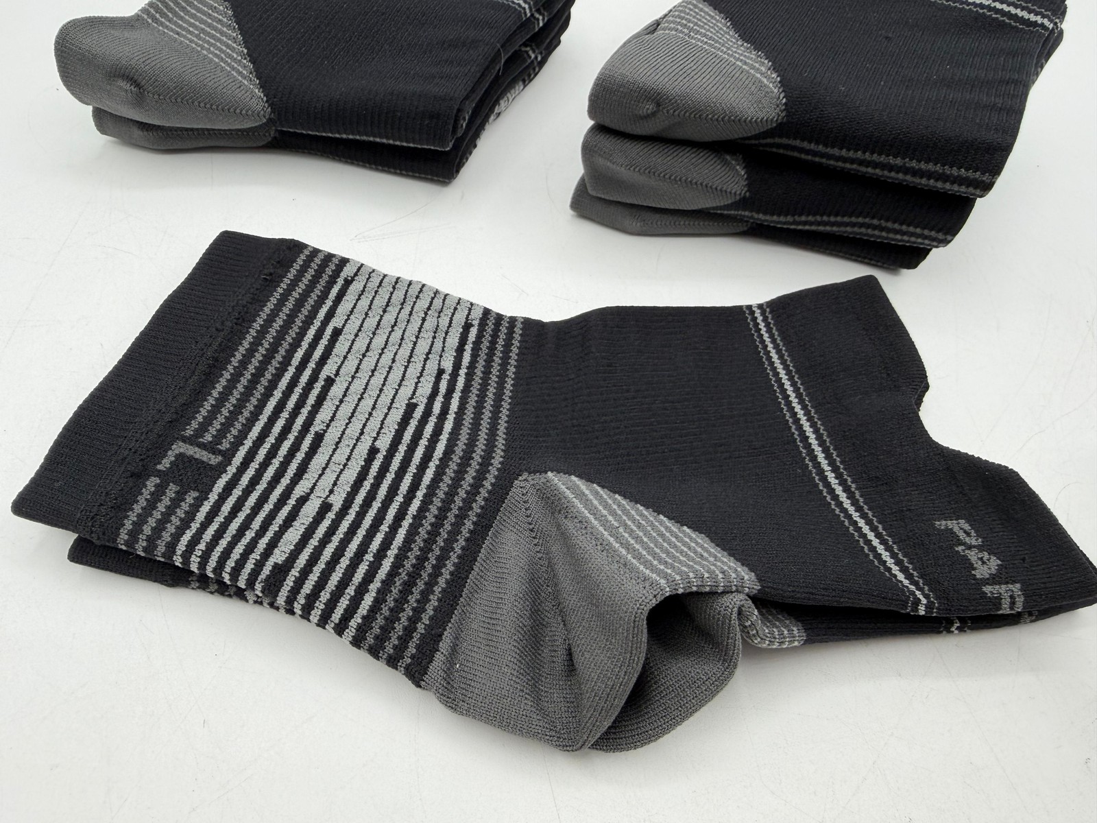 Plantar Fasciitis Sock For Men And Women, Compression Foot Sleeves, Black, 6 pai
