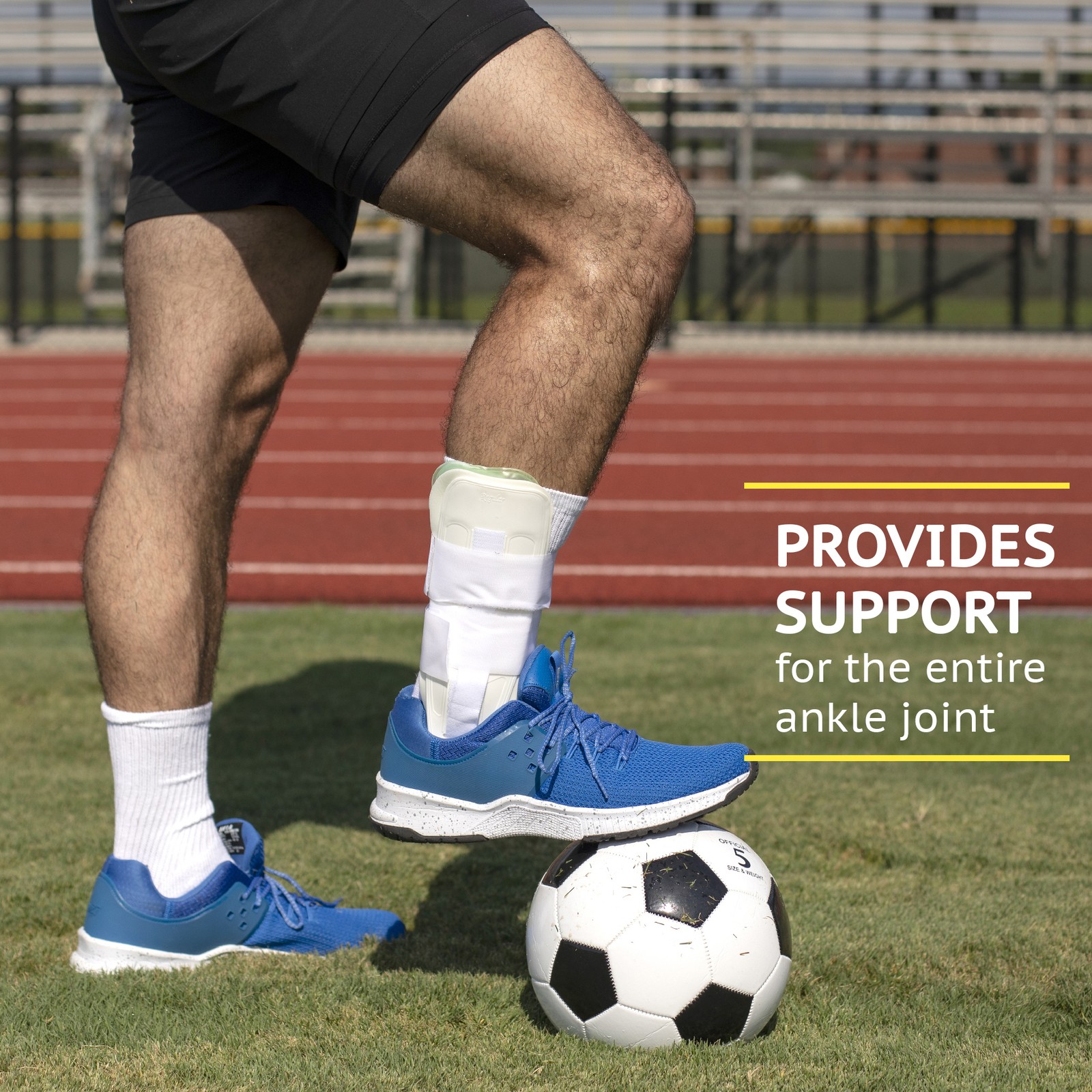 Air Ankle Stirrup Splint Brace to Stabilize Ankle for Sprains & Injury