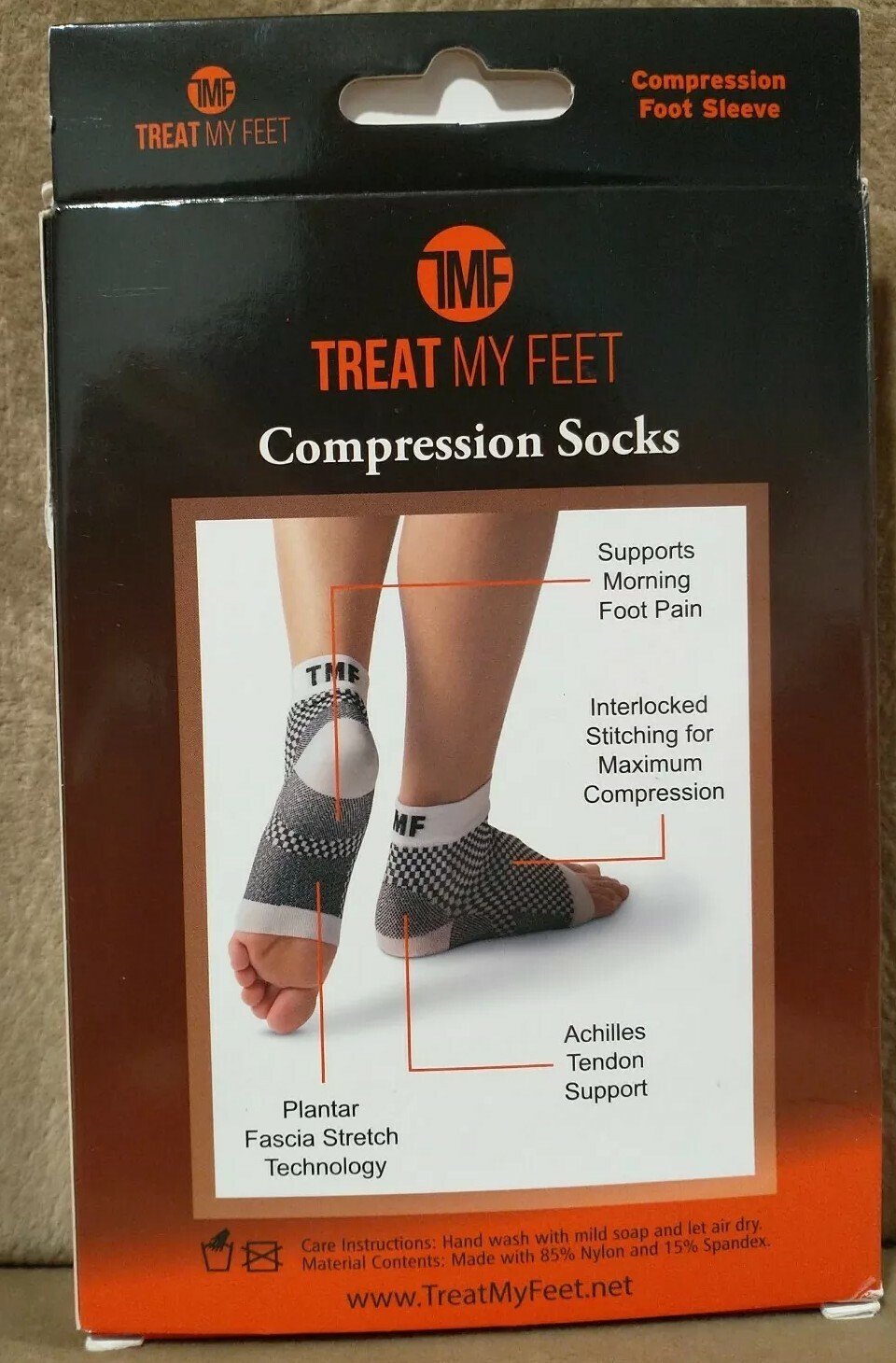 Plantar Fasciitis Compression Socks Ankle Brace Support Foot Pain Relief Socks