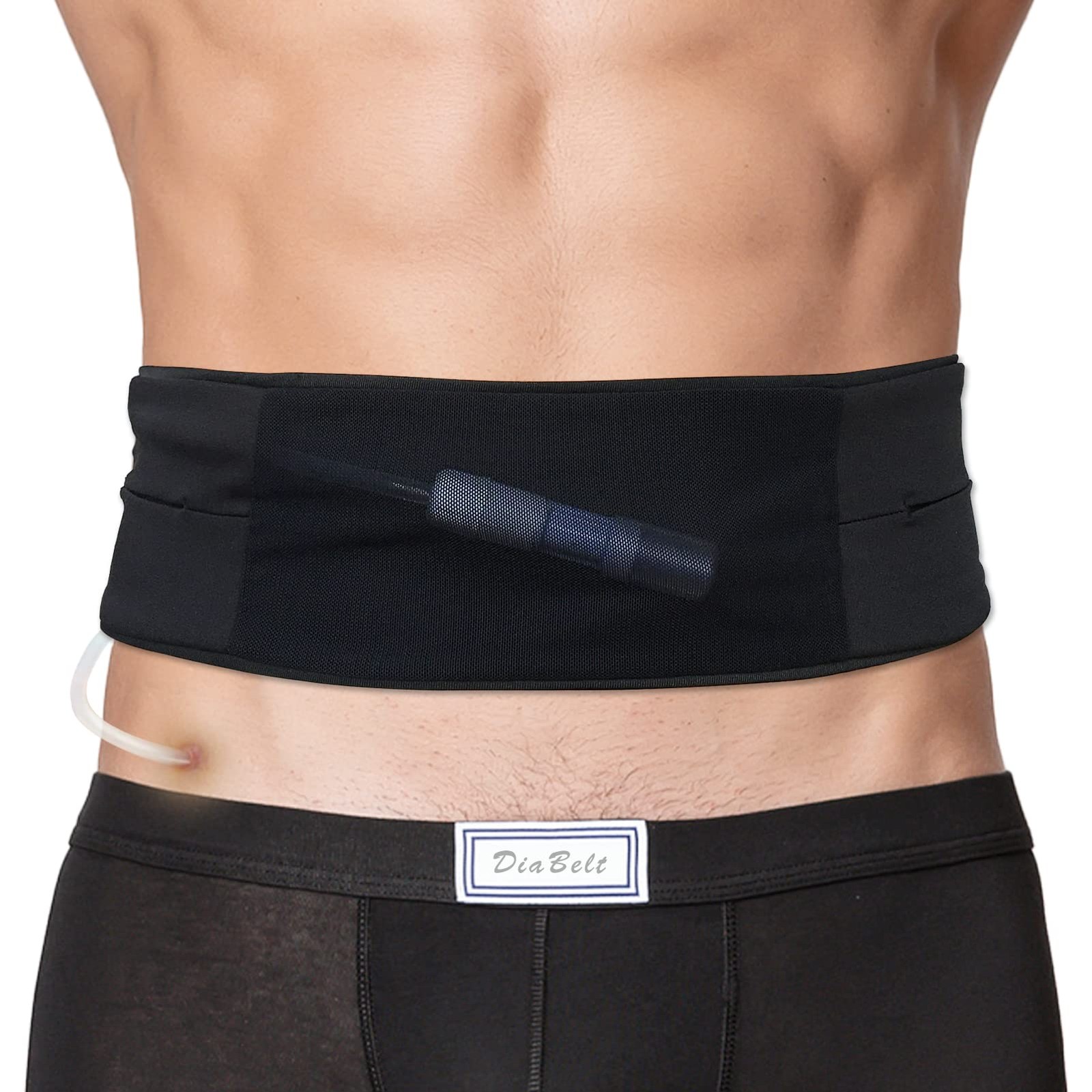 DiaBelt Breathable Peritoneal Dialysis Belt with Mesh Pouch PD Catheter Trans…