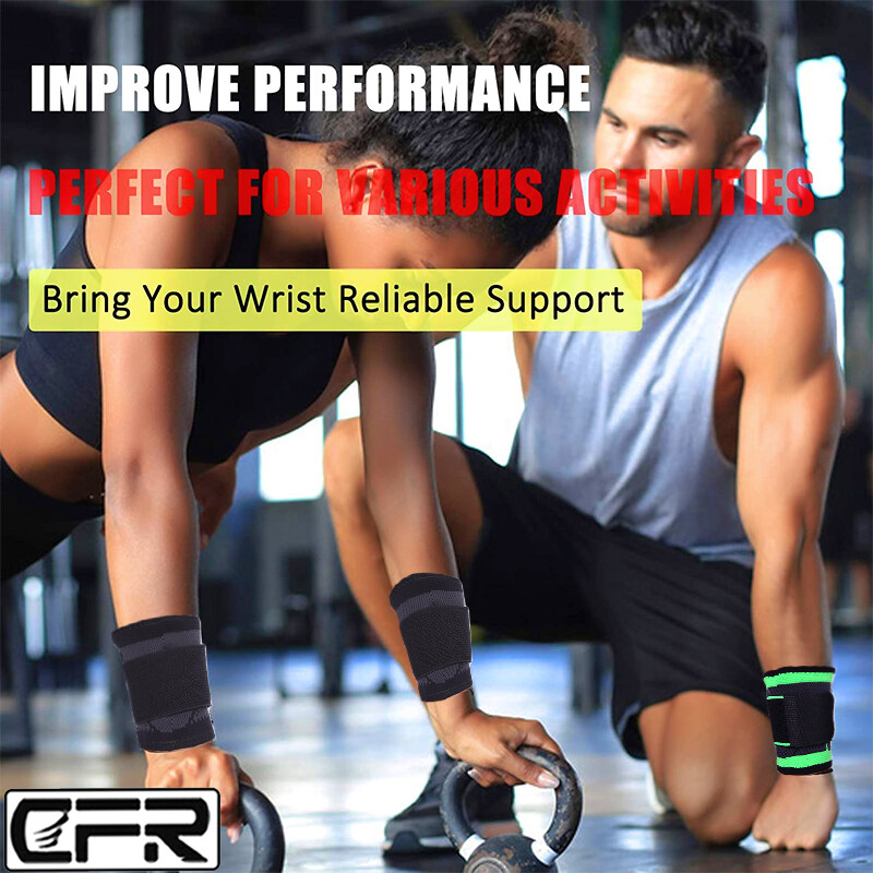 Sports Wrist Band Brace Wrap Adjustable Support Carpal Tunnel Bandage Gym Strap