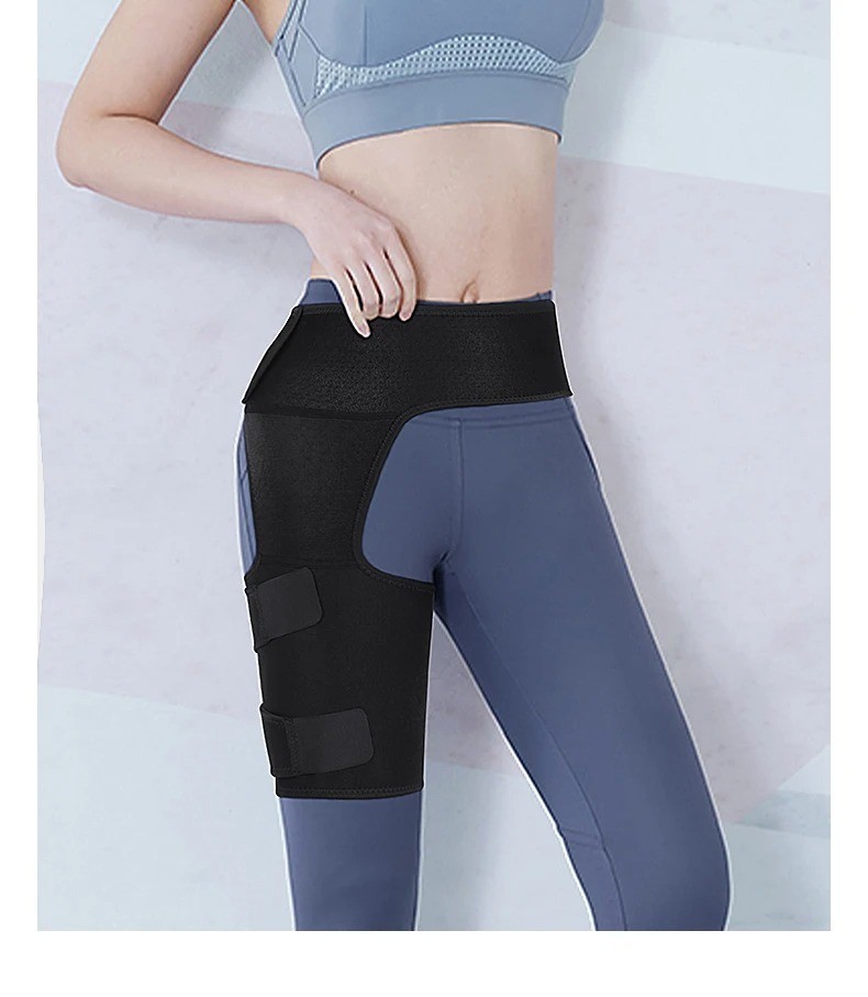 Hip Brace Compression Groin Support Wrap for Sciatica Pain Relief Thigh Recovery