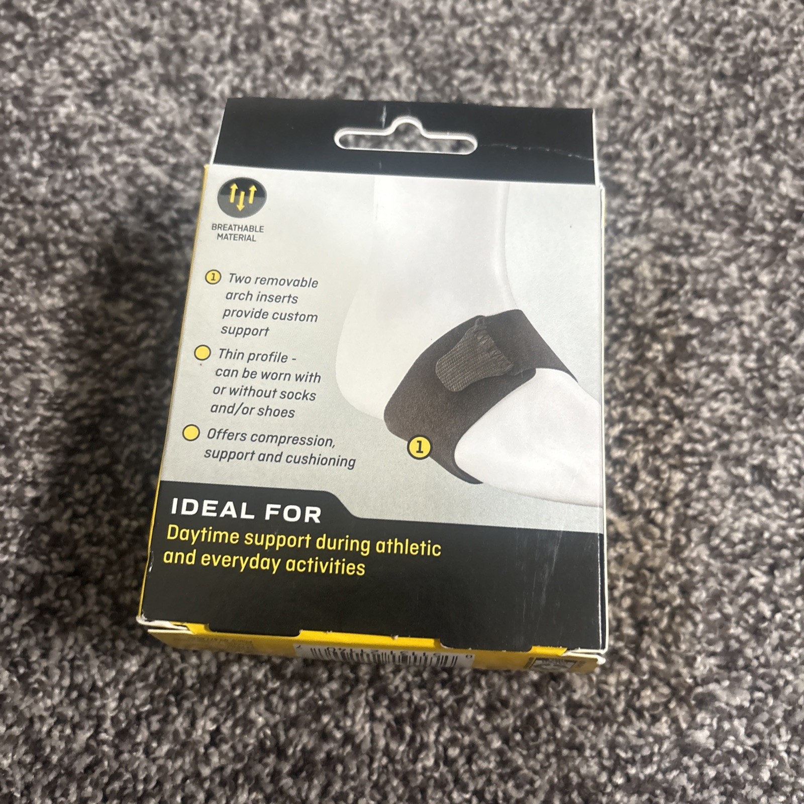 3M Futuro Foot Therapeutic Arch Support Adjustable Moderate Support, 1 Pair New