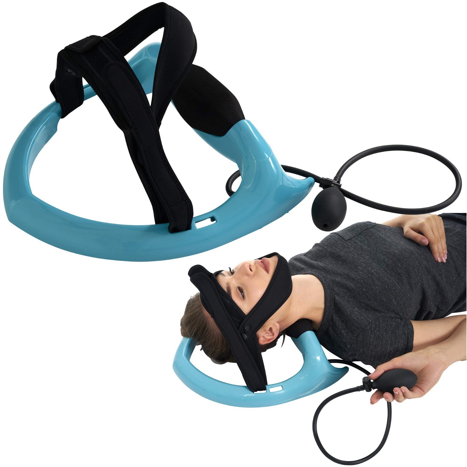 Cervical Spine Hydrator Pump for Neck Pain Relief & Stiffness – Posture Support