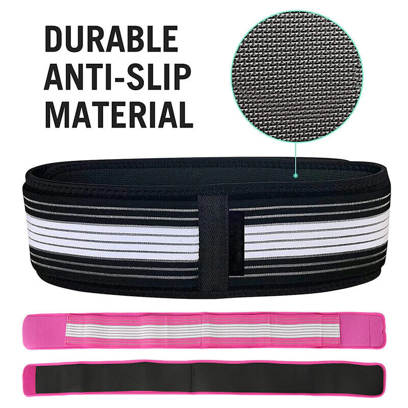 Sciatica Women Men Waist Bands Compression Support Lumbar Hip Belt Back Massager