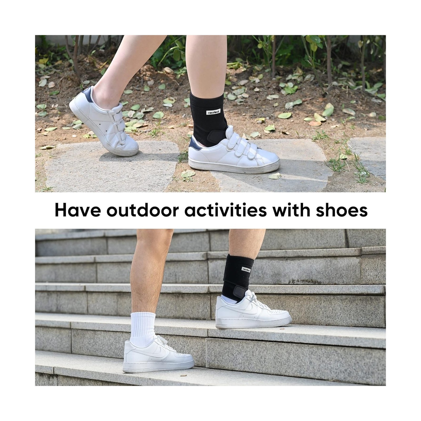 Drop Foot Brace – Adjustable AFO Ankle Brace for Walking & Stroke Recovery, B…