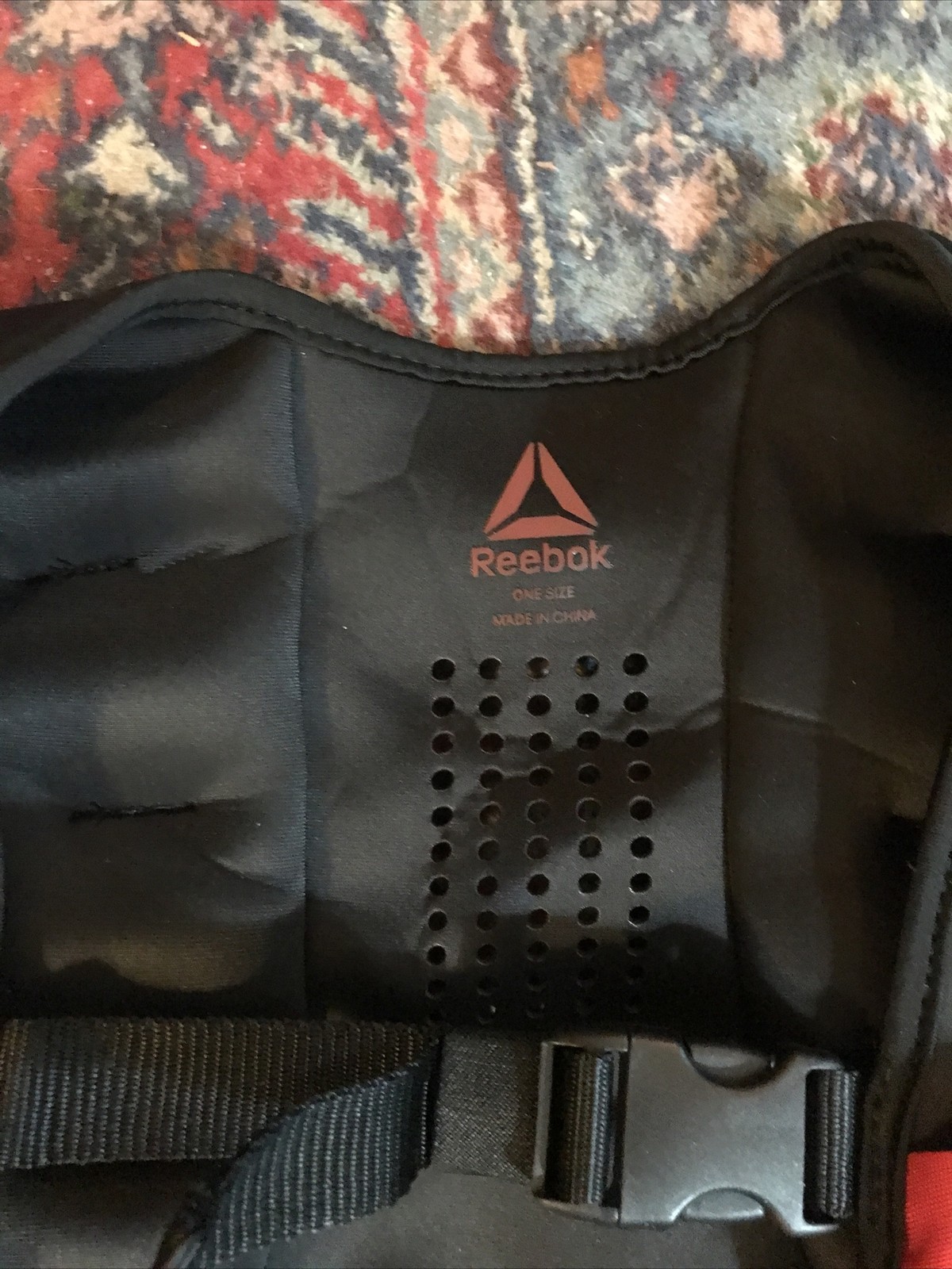 Weighted Vest, Reebok, 12 Lb., One Size, Adjustable, Used