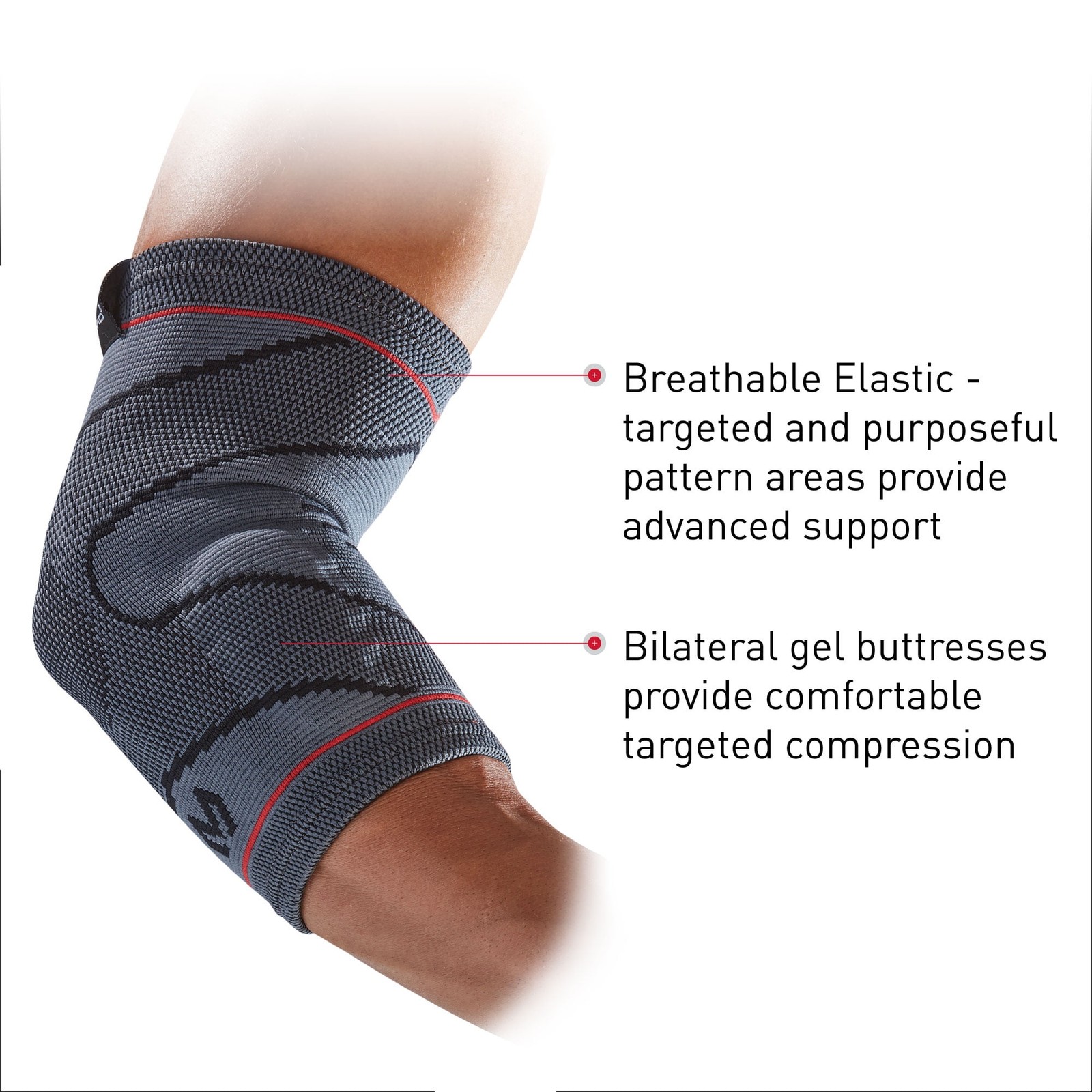 Compression Elbow Support Sleeve with Gel Pad for Pain Relief & Joint Protection