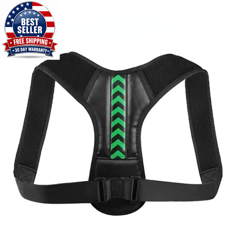 Adjustable Back Shoulder Posture Corrector Belt Clavicle Spine Support Reshape Y