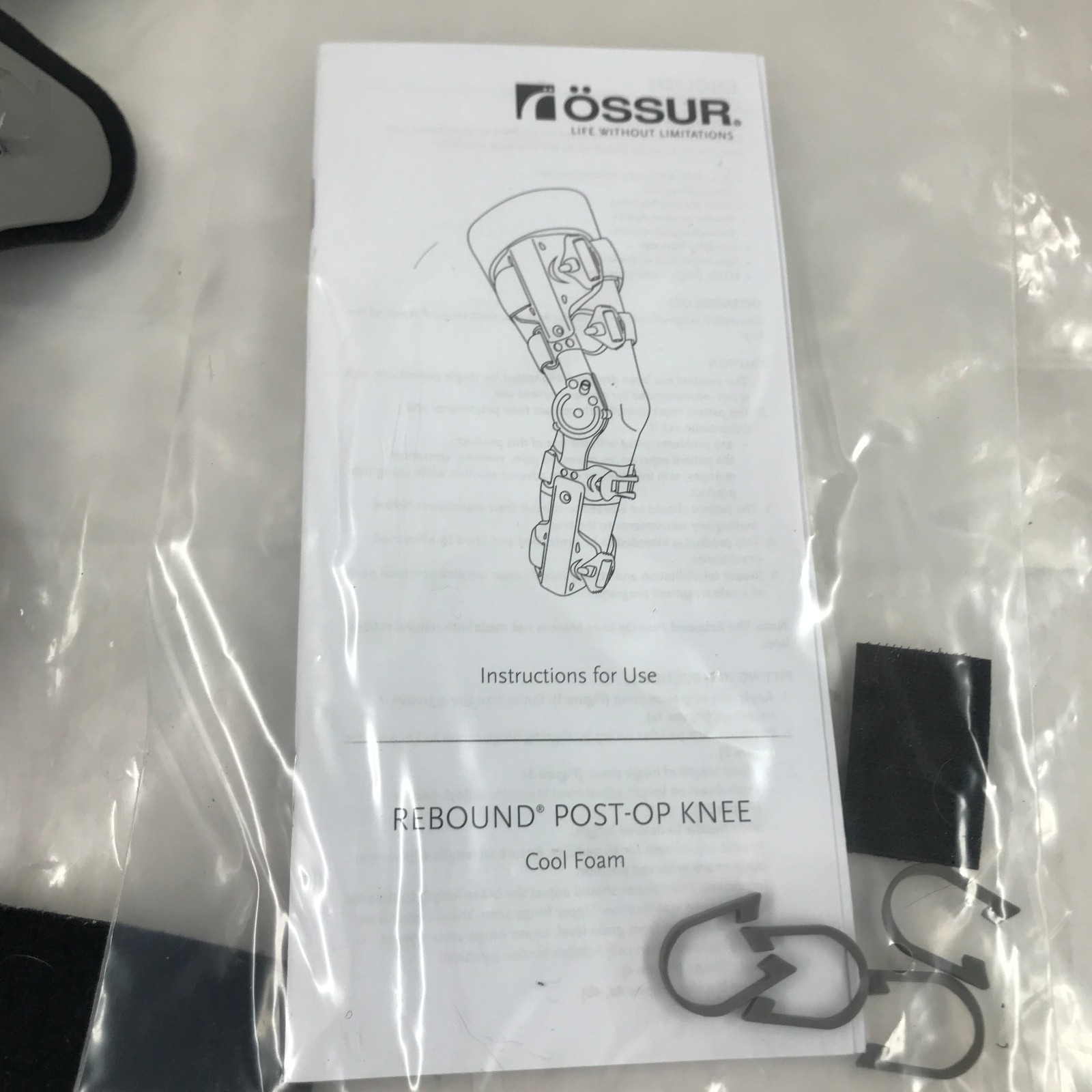OSSUR Rebound Post Op Knee Universal Cool Universal Brace B-8381480