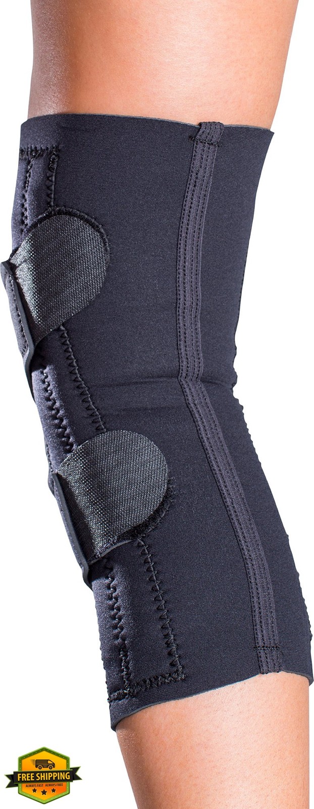 DonJoy Drytex Knee Brace Right Leg Large Black