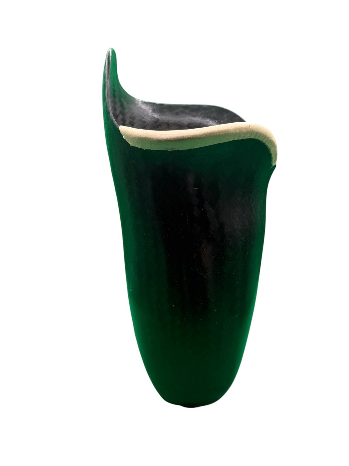 Left above knee prosthetic socket. Not for medical use.