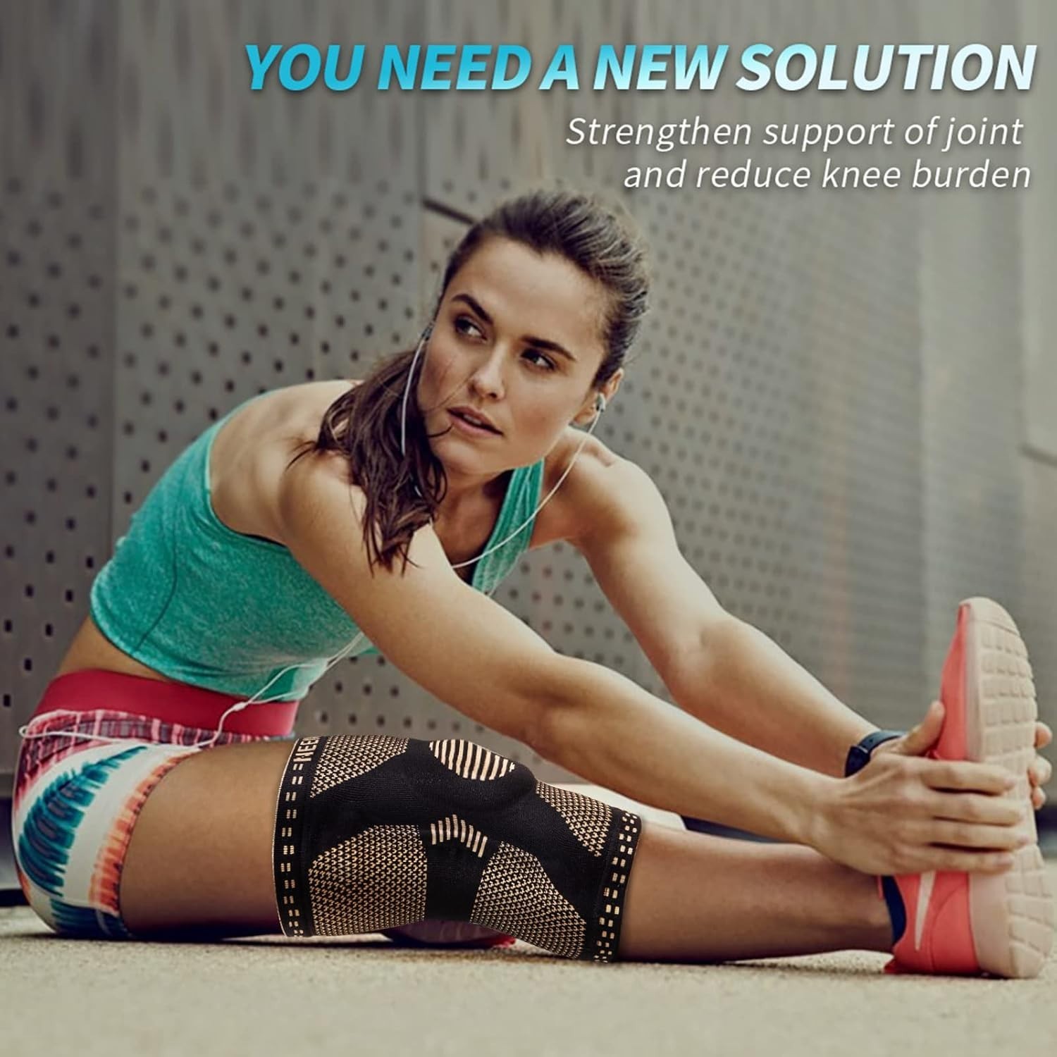 Innovative 2 Pack Knee Braces with Patella Gel Pad – Enhance Comfort & Stability