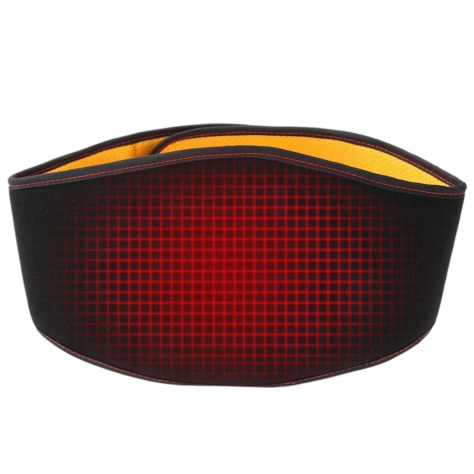 USB Electric Heating Therapy Waist Pad Back Support Belt Pain Relief Waist CarT2