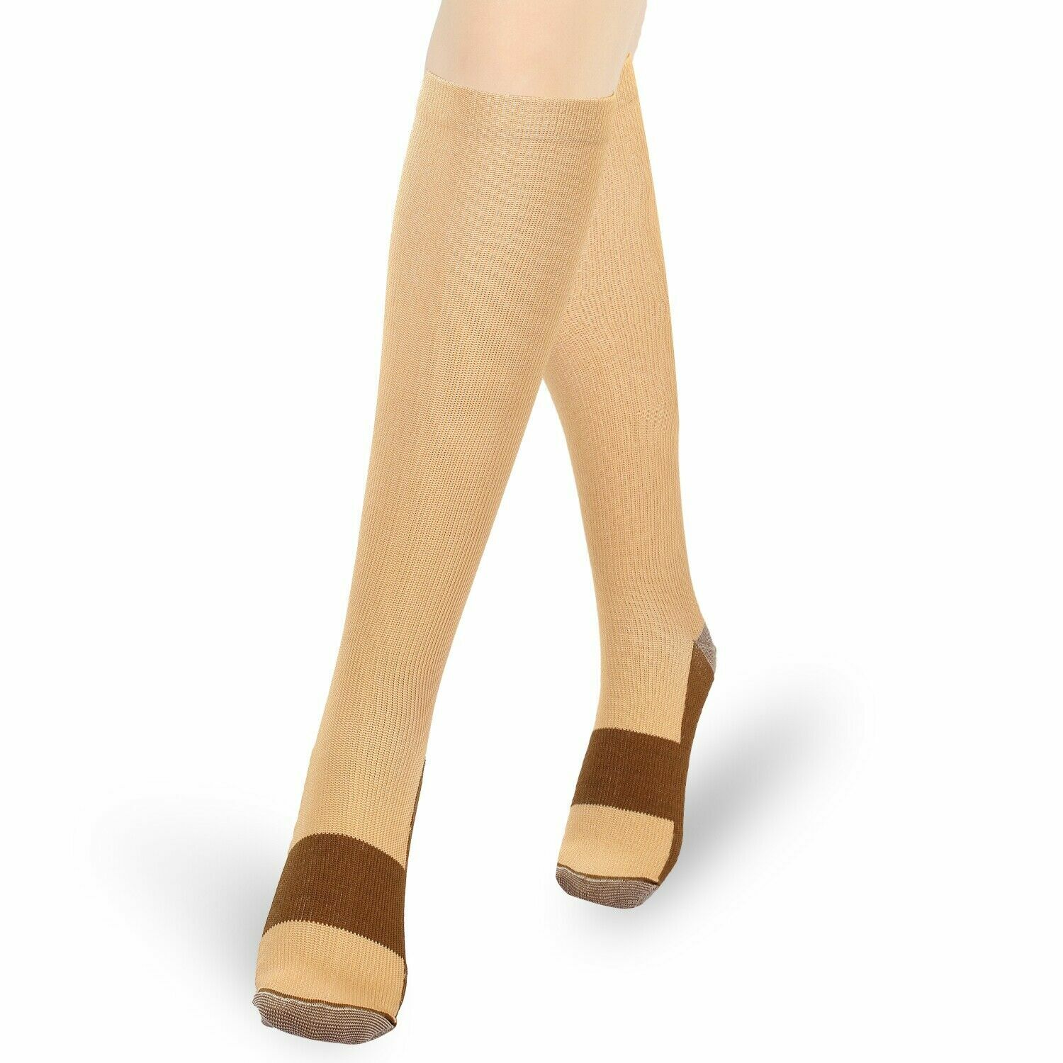 20-30mmHg Compression Socks Wide Compatible to Perfect Work, Cycling, Ski Socks