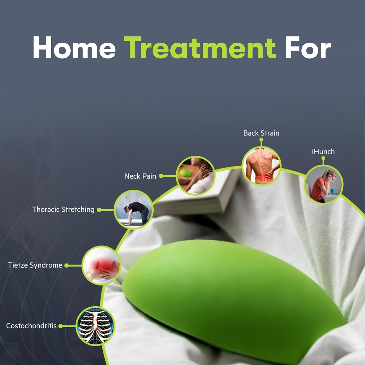 Backpod By Bodystance Premium Treatment For Neck Upper Back & Headache Pain