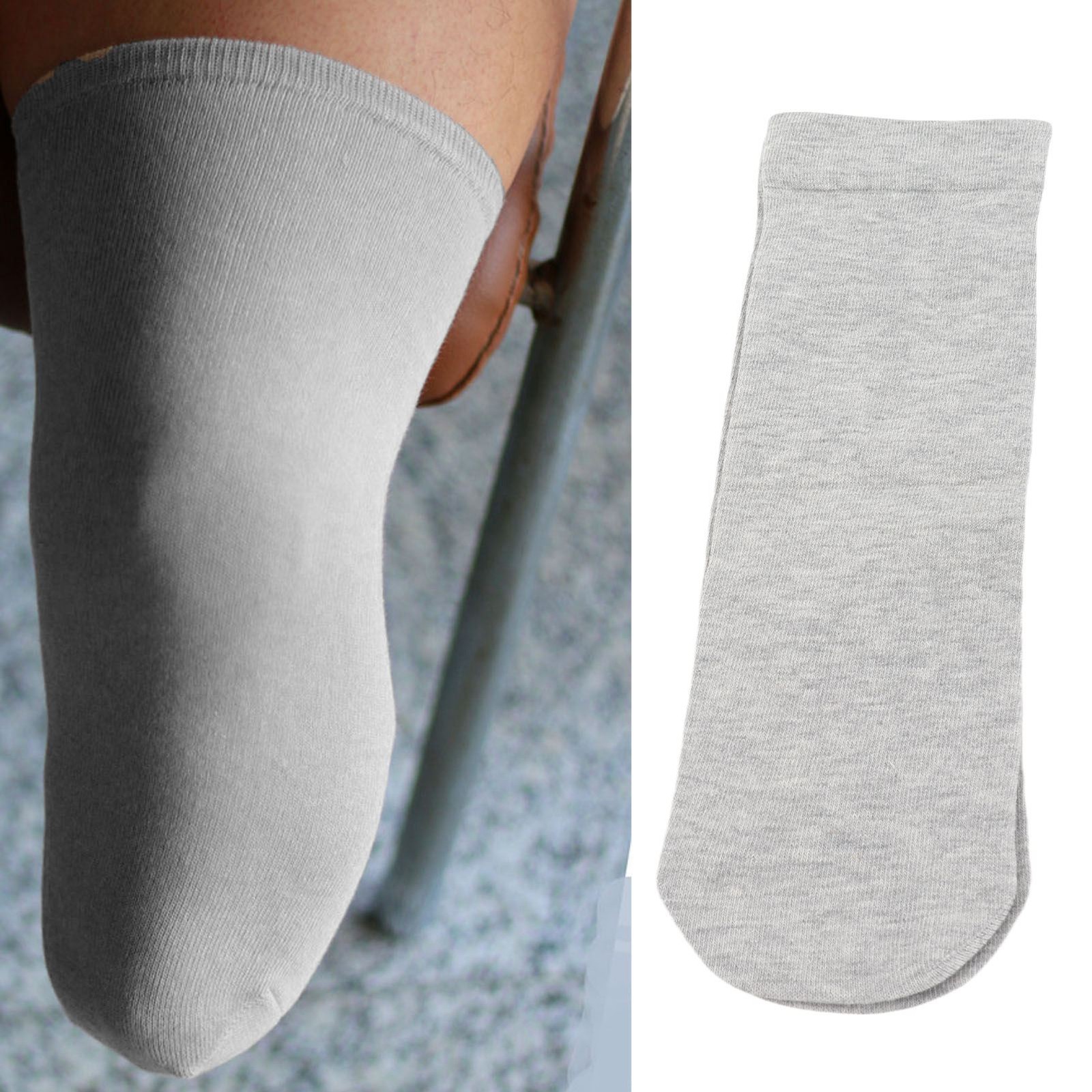 5pcs Elastic Stump Shrinker Soft Cotton Protective Socks For Prosthetic Limb New
