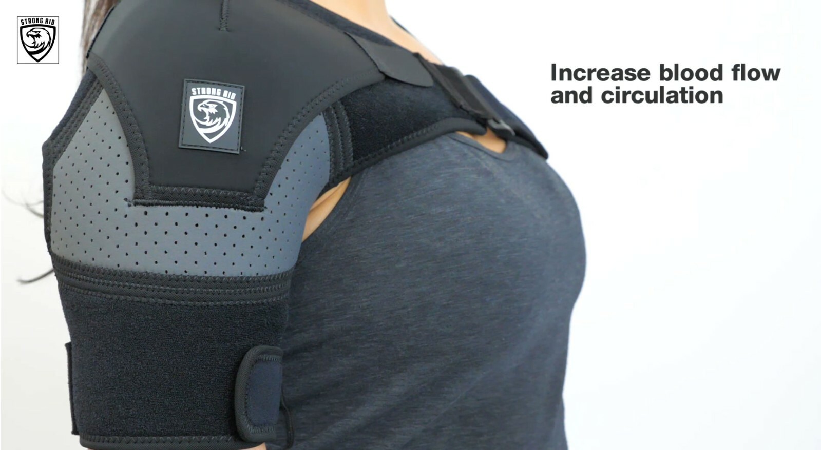 Shoulder Brace for Rotator Cuff Dislocated Bursitis Frozen Shoulder Left / Right